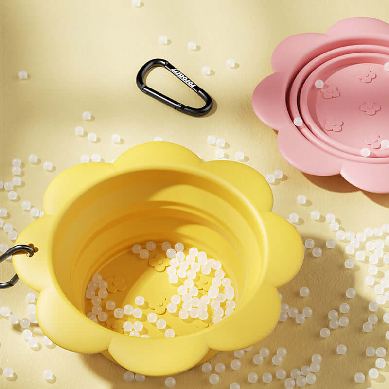 Collapsible Silicone Travel Pet Bowl — Feeding on the Go Has Never Been Easier
