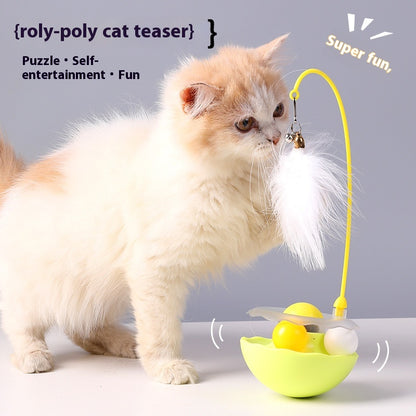 Interactive Kitten Tumbler Toy