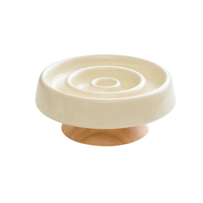 Ceramic Slow Feeder Bowl — Healthier Eating Habits for Dogs and Cats
