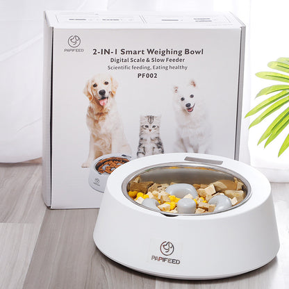 Weighing Pet Slow Feeder