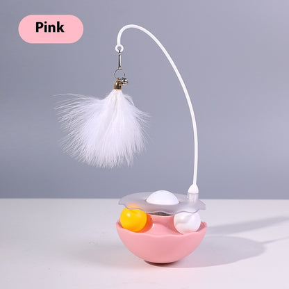 Interactive Kitten Tumbler Toy