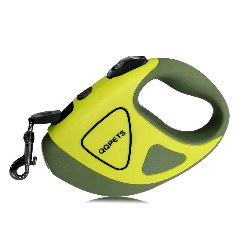 Automatic Retractable Fiber Leash Night Safety LED