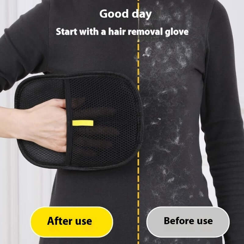 Pet Grooming & Hair Removal Glove — Deshedding, Massaging & Bonding in One