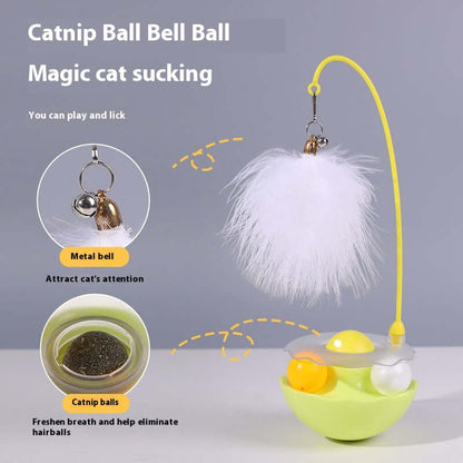 Self-Righting Cat Tumbler Toy - Endless Entertainment For Curious Cats