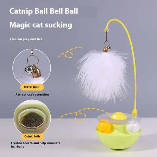 Self-Righting Cat Tumbler Toy - Endless Entertainment For Curious Cats