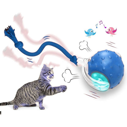Self-Rotating Cat Toy Ball - Keeps Cats Entertained For Hours