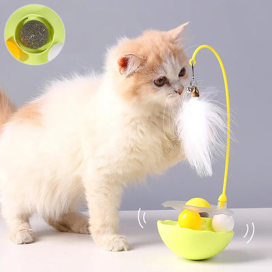 Interactive Kitten Tumbler Toy