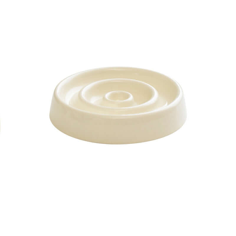Ceramic Slow Feeder Bowl — Healthier Eating Habits for Dogs and Cats