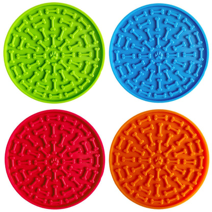 Suction Cup Licking Mat — Calm Your Pet, Slow Down Feeding, Reduce Anxiety