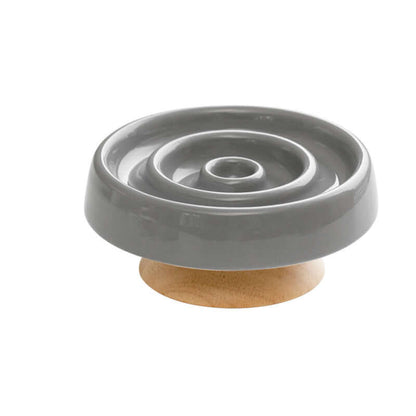 Ceramic Slow Feeder Bowl — Healthier Eating Habits for Dogs and Cats