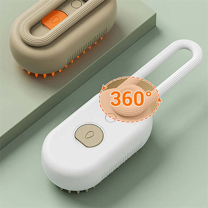 3-in-1 Steam Grooming Brush — Steam, Brush & Clean Your Pet’s Coat in Minutes
