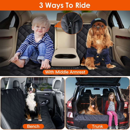 Dog Car Seat Cover — Protect Your Car from Fur, Mud, and Scratch Marks
