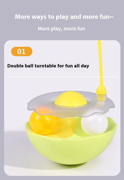 Interactive Kitten Tumbler Toy