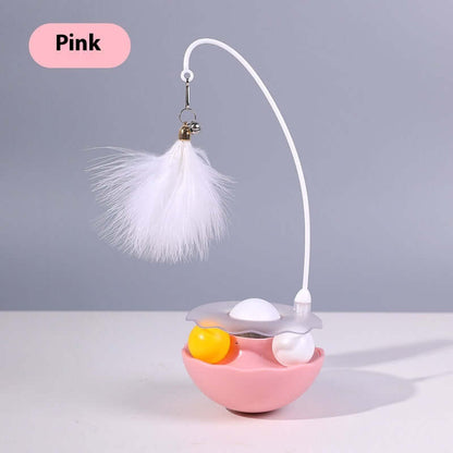Self-Righting Cat Tumbler Toy - Endless Entertainment For Curious Cats