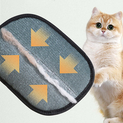 Pet Grooming & Hair Removal Glove — Deshedding, Massaging & Bonding in One