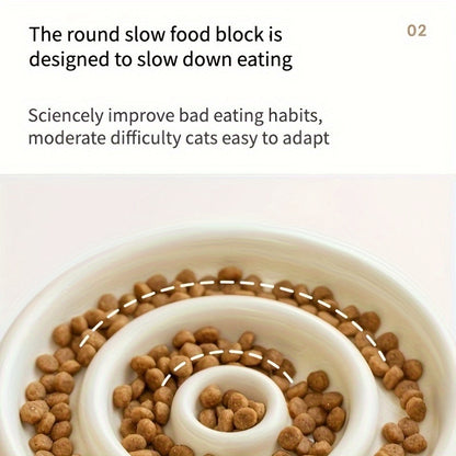 Ceramic Slow Feeder Bowl