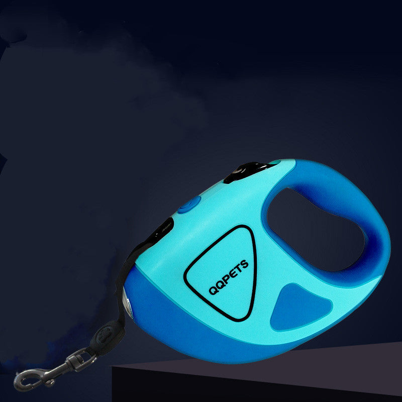 Automatic Retractable Fiber Leash Night Safety LED