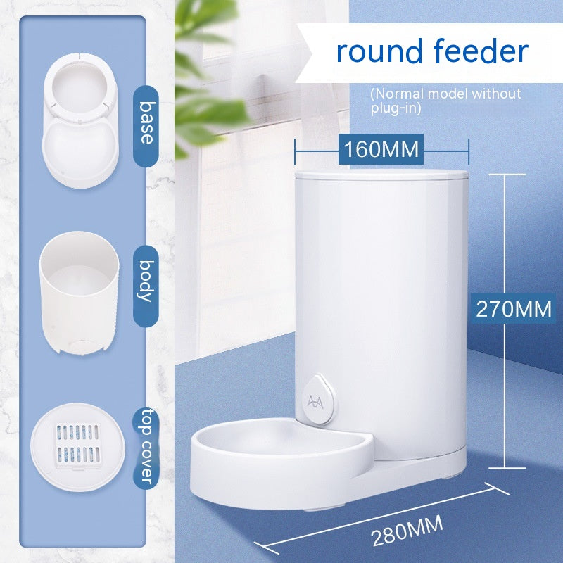 2-in-1 Automatic Pet Water Fountain & Feeder — Fresh Water, Full Bowl, Zero Stress
