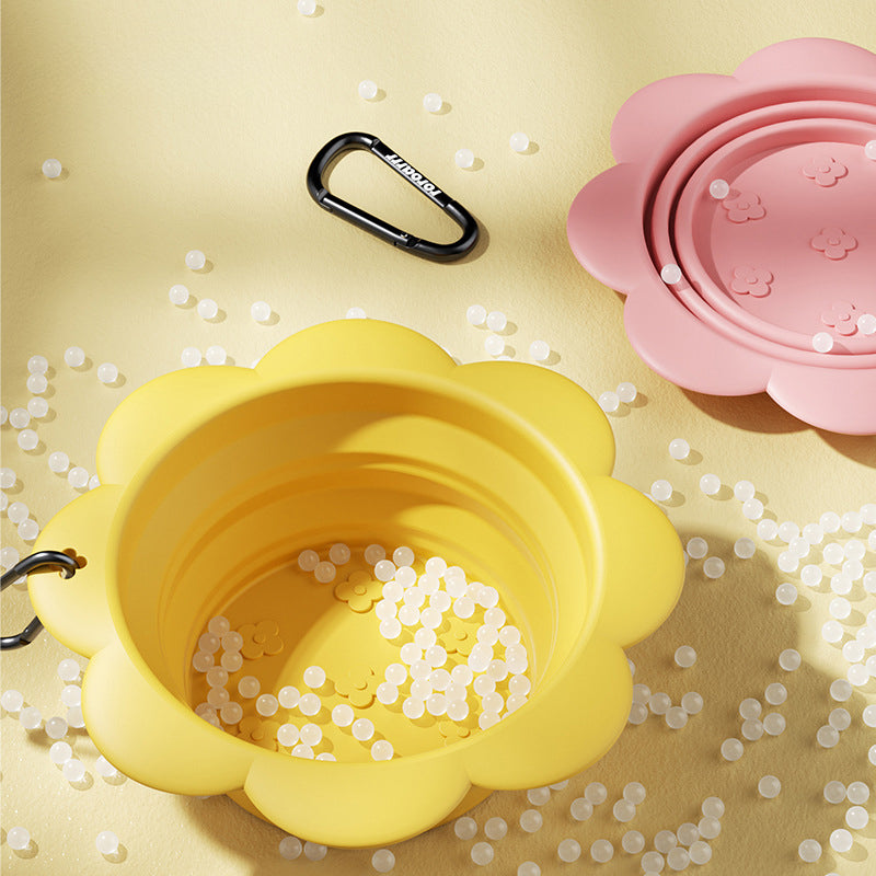 Collapsible Silicone Pet Travel Bowls