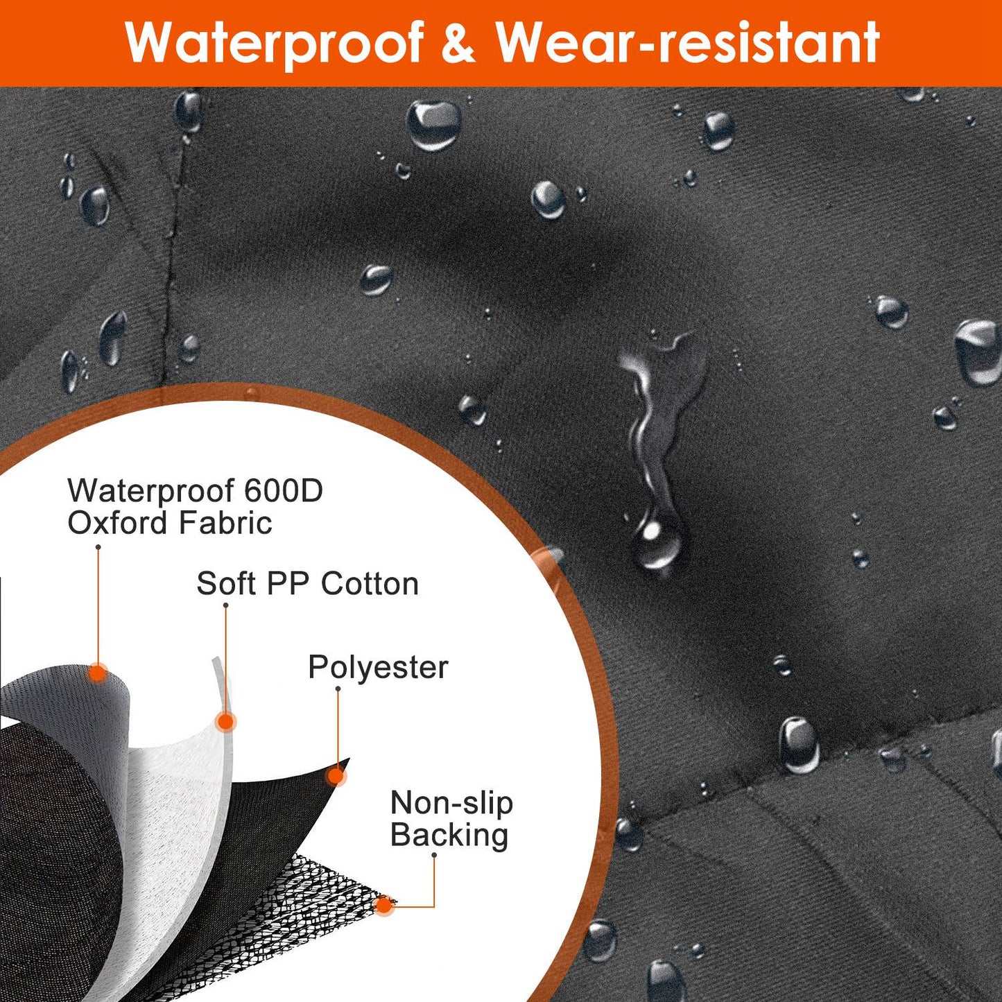 1Pc Dog Car Seat Cover